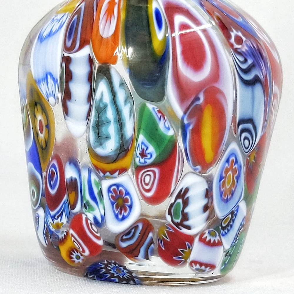 *SOLD* Murano Italy Millefiori Murinne glass decanter scent bottle - Picture 10 of 11